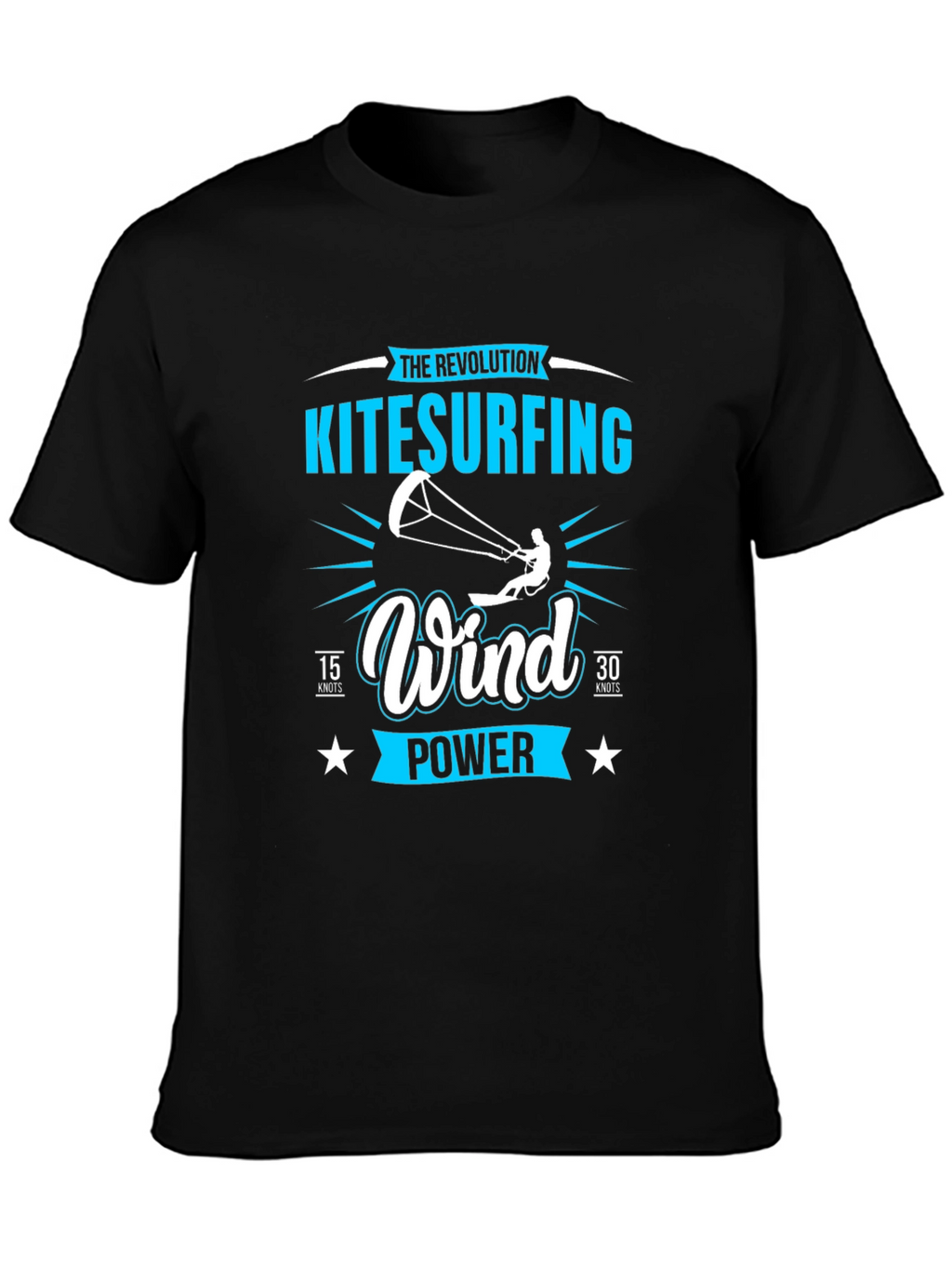 Kitesurfing Revolution Wind Power T-Shirt