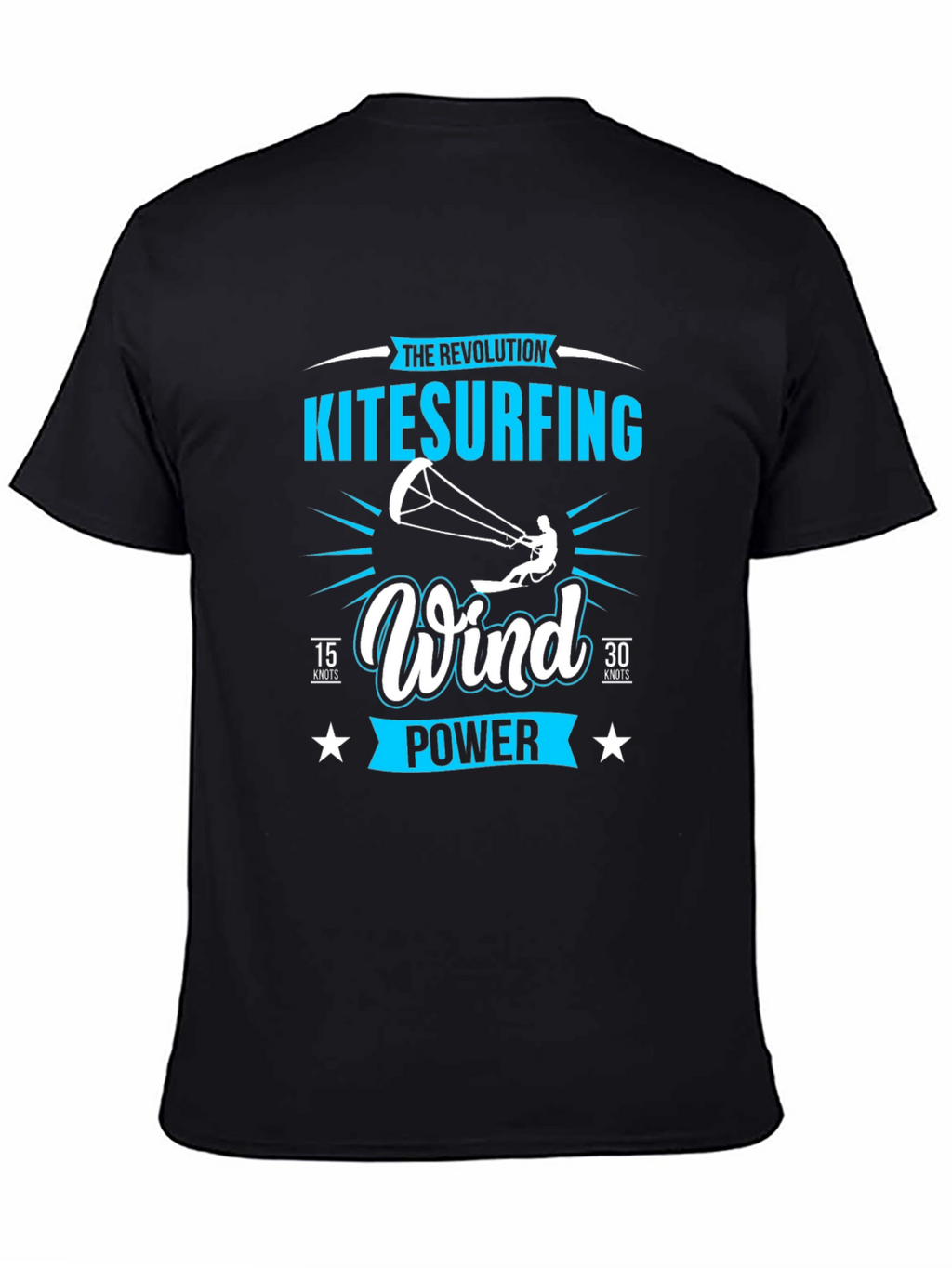 Kitesurfing Revolution Wind Power T-Shirt
