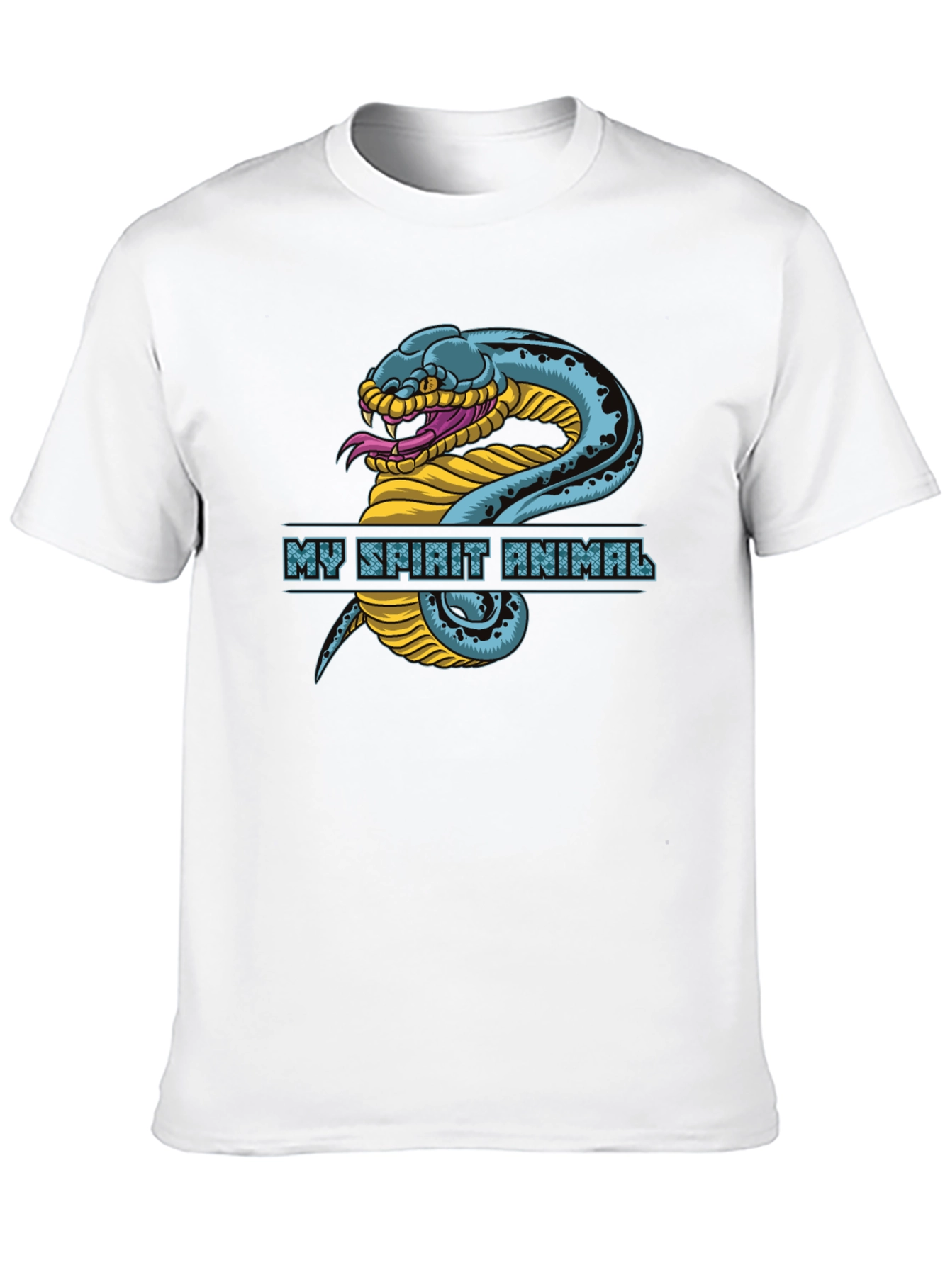 My Spirit Animal Snake Graphic T-Shirt