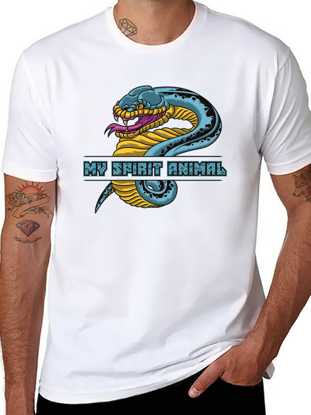 My Spirit Animal Snake Graphic T-Shirt