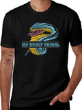 My Spirit Animal Snake Graphic T-Shirt