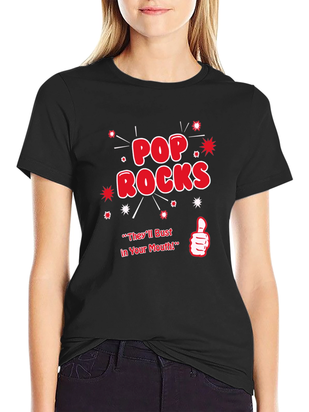 Pop Rocks T-Shirt - Theyll Bust in Your Mouth!