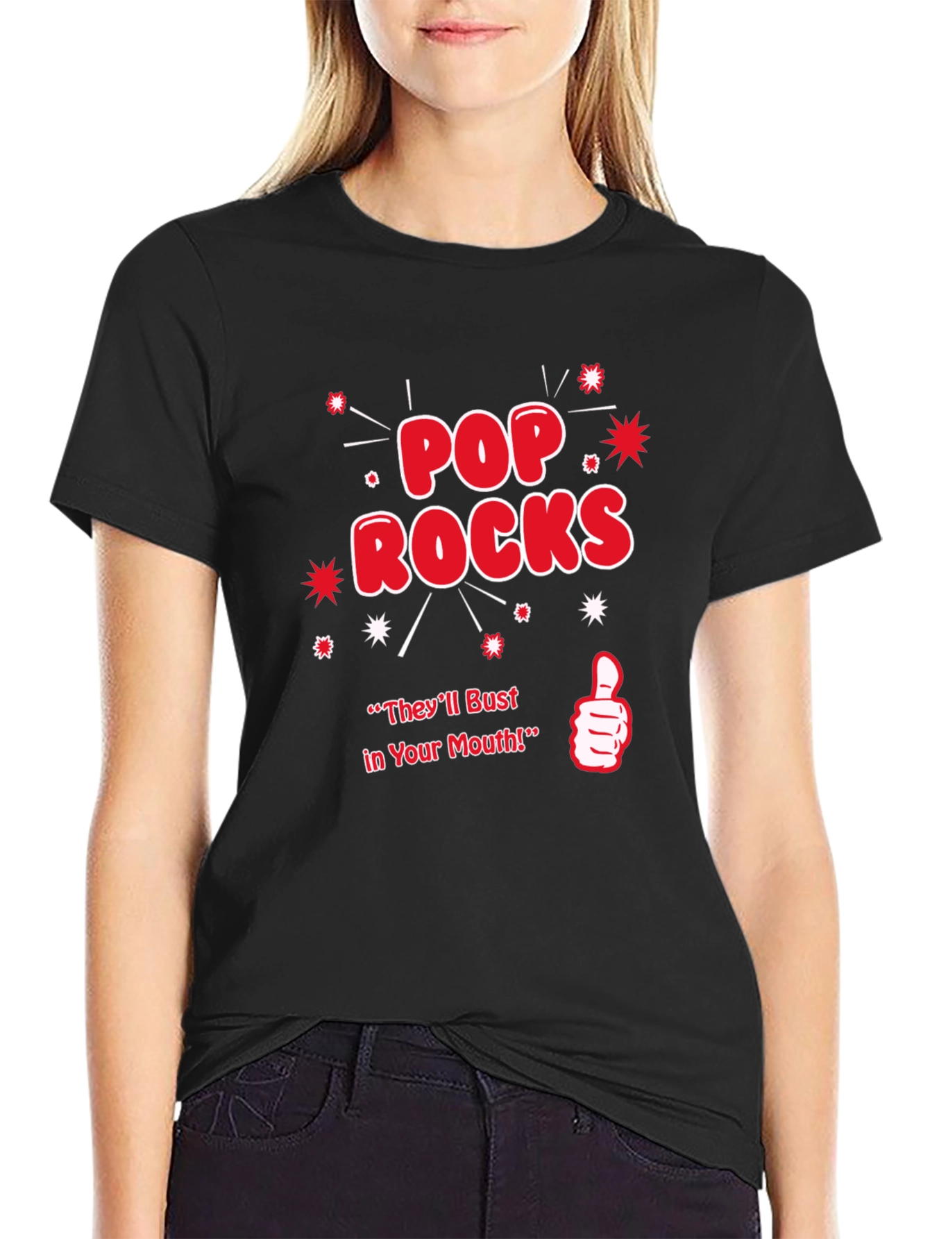 Pop Rocks T-Shirt - Theyll Bust in Your Mouth!