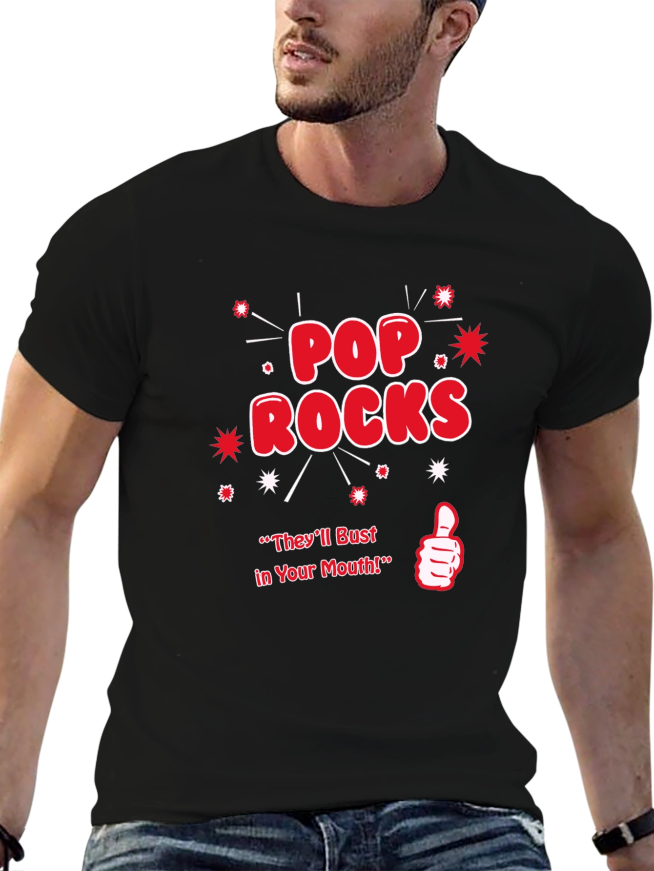 Pop Rocks T-Shirt - Theyll Bust in Your Mouth!