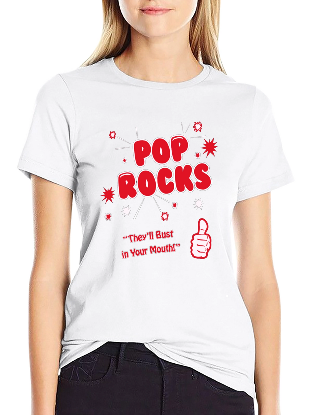 Pop Rocks T-Shirt - Theyll Bust in Your Mouth!