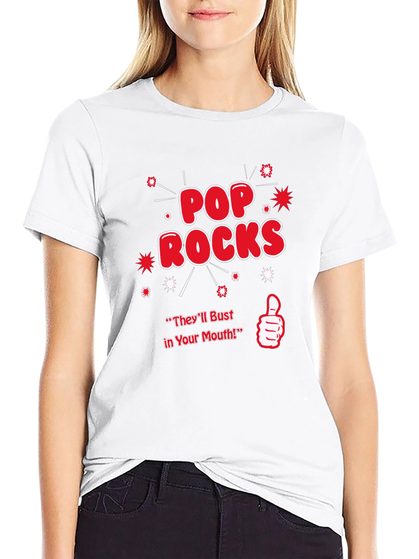 Pop Rocks T-Shirt - Theyll Bust in Your Mouth!