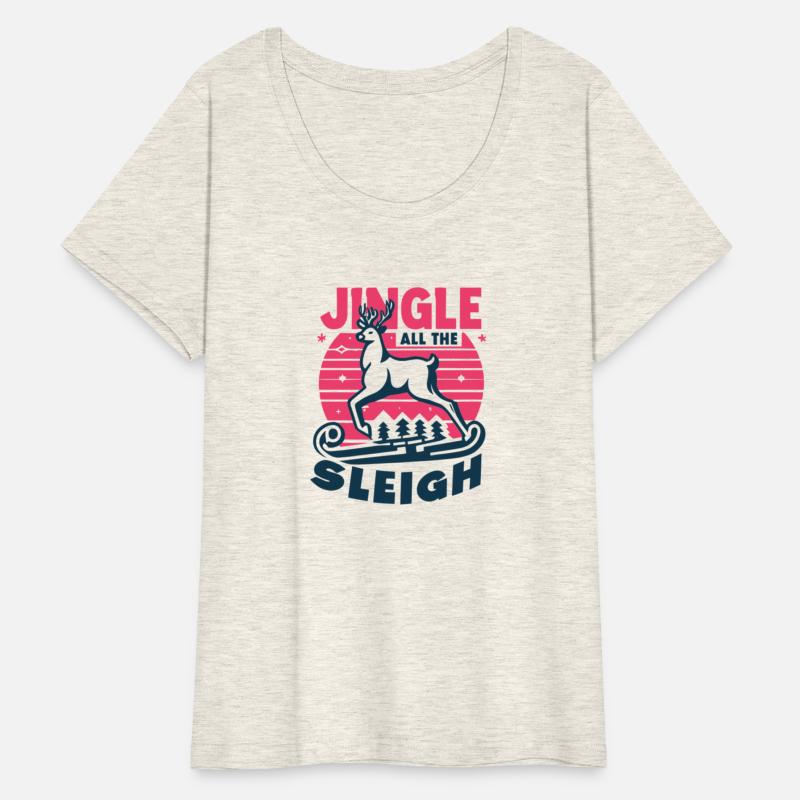 Jingle All the Sleigh - funny tee