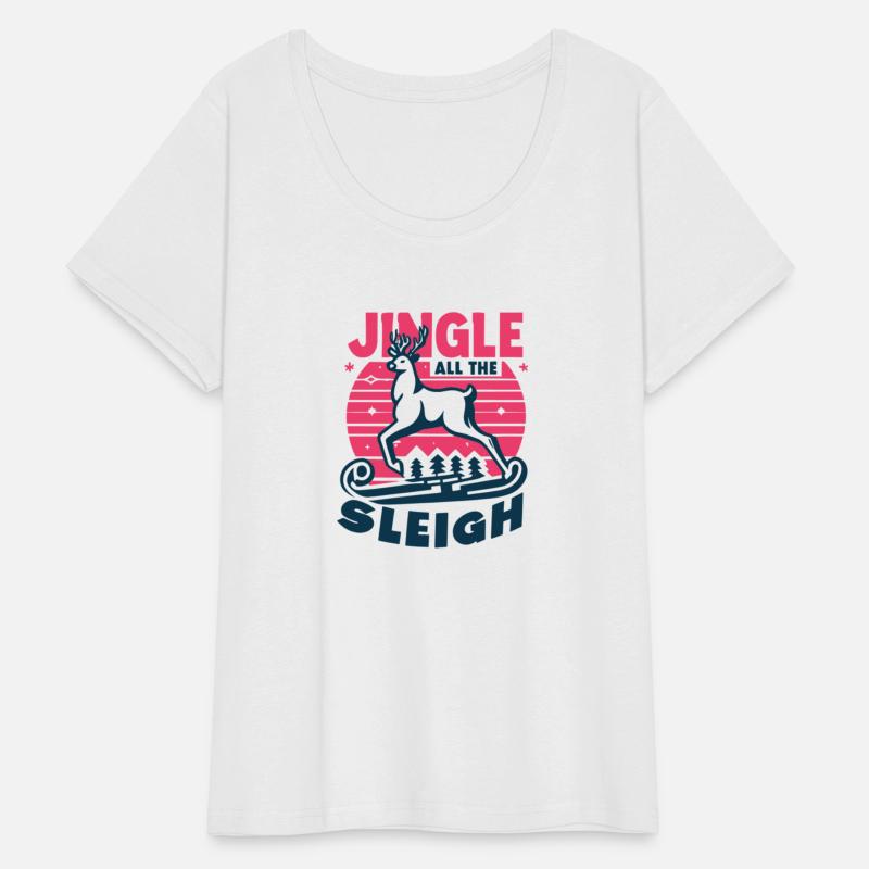 Jingle All the Sleigh - funny tee