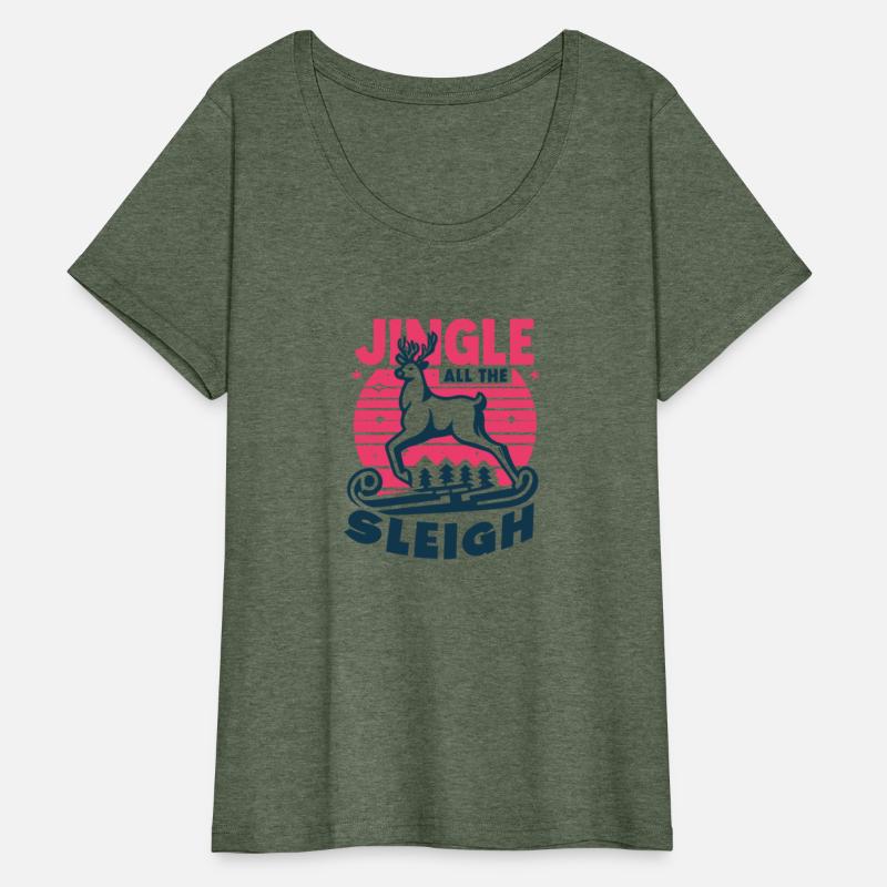 Jingle All the Sleigh - funny tee