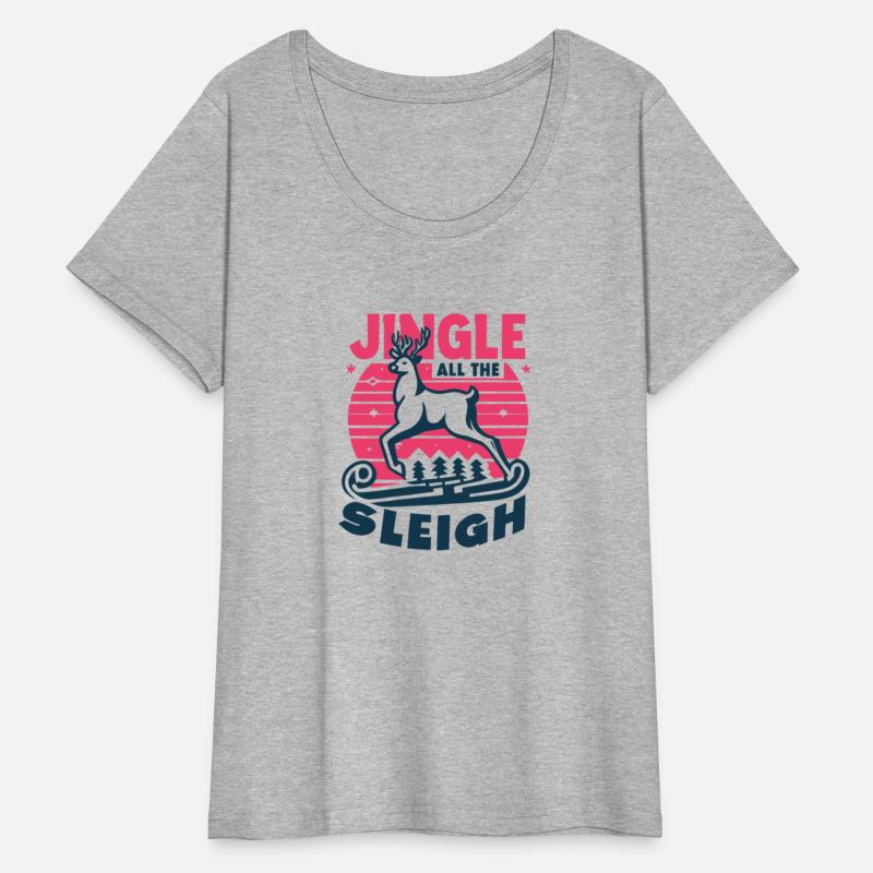 Jingle All the Sleigh - funny tee