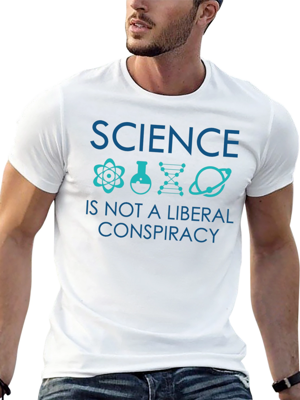 Science Not A Liberal Conspiracy T-Shirt