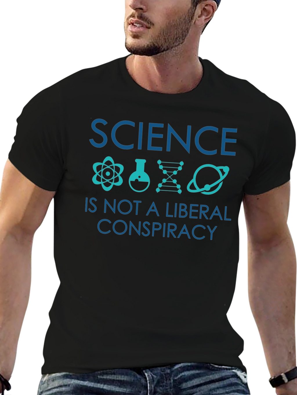 Science Not A Liberal Conspiracy T-Shirt