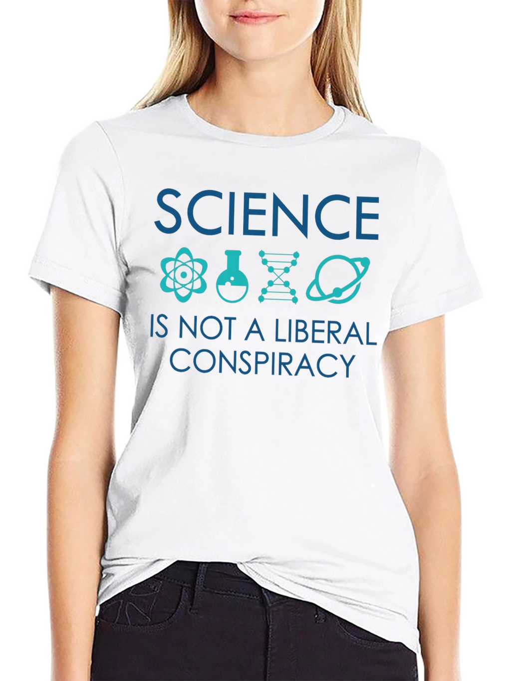 Science Not A Liberal Conspiracy T-Shirt