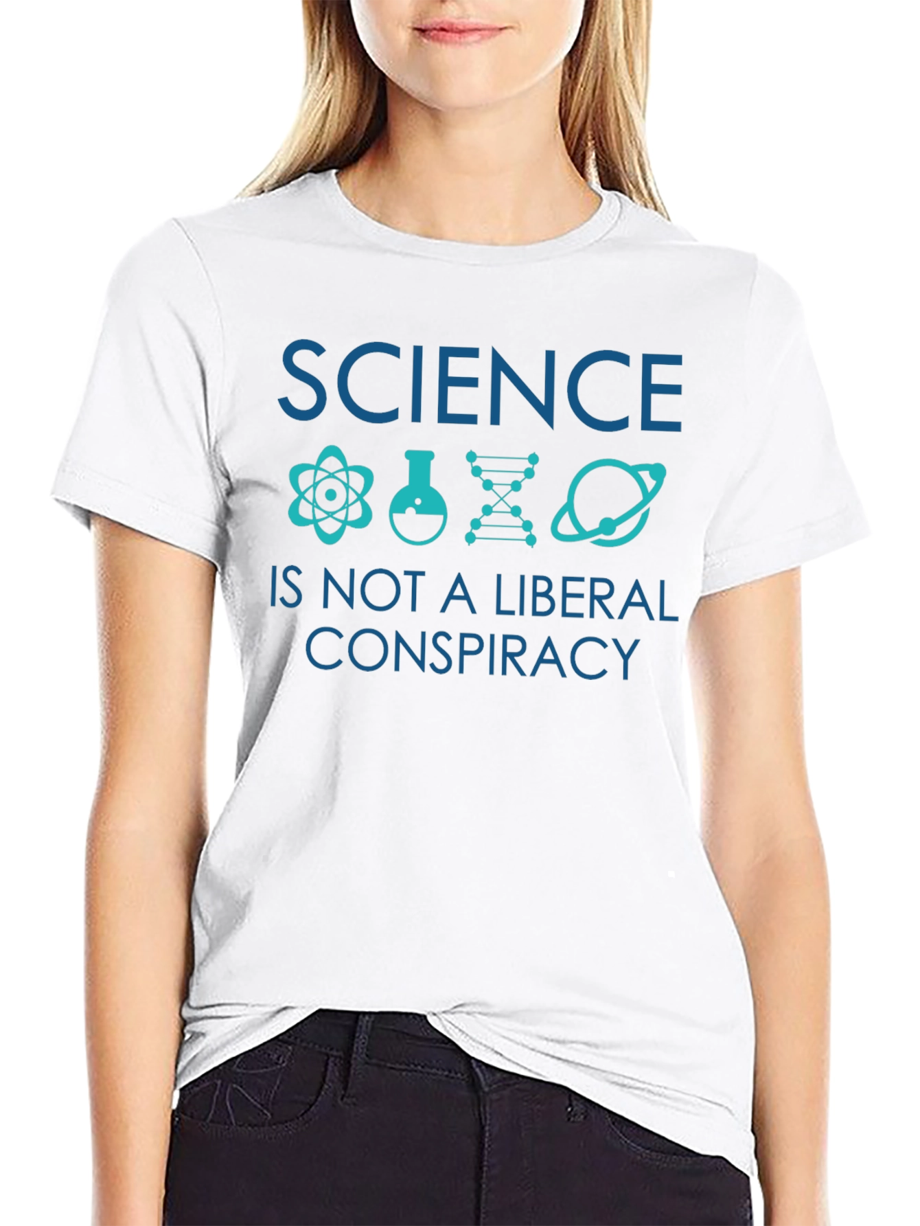 Science Not A Liberal Conspiracy T-Shirt