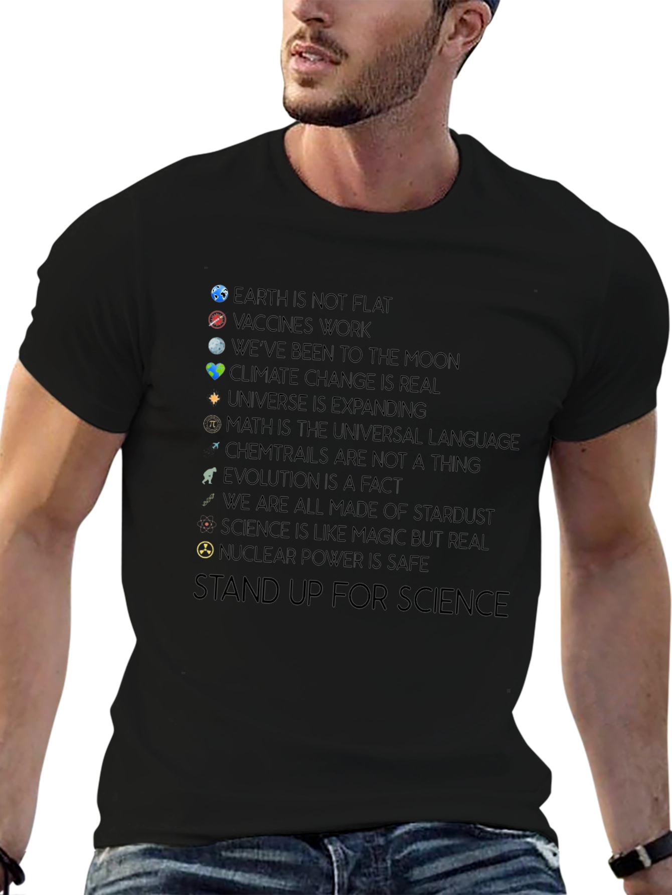 Science Facts T-Shirt - Stand Up For Science