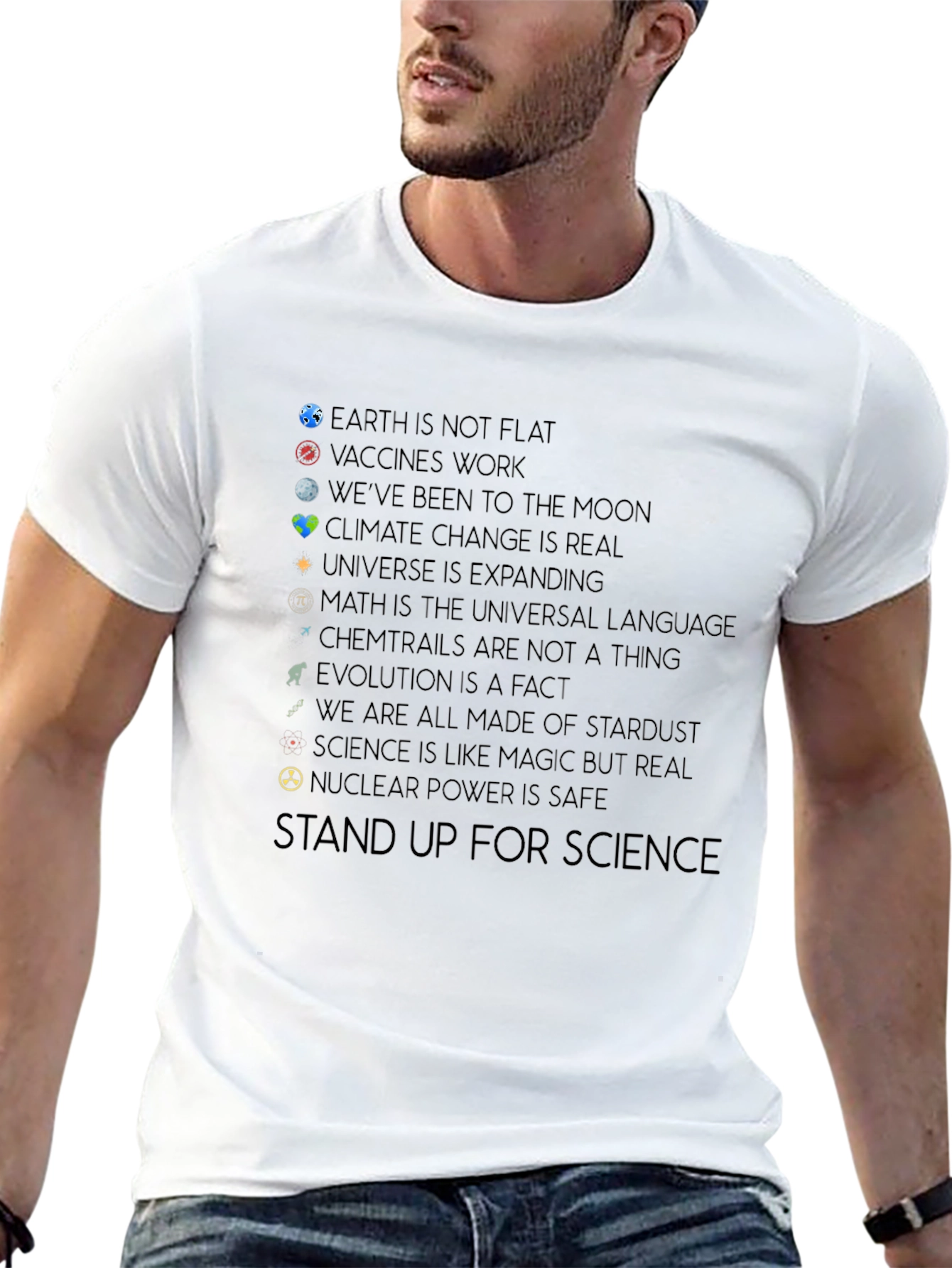 Science Facts T-Shirt - Stand Up For Science