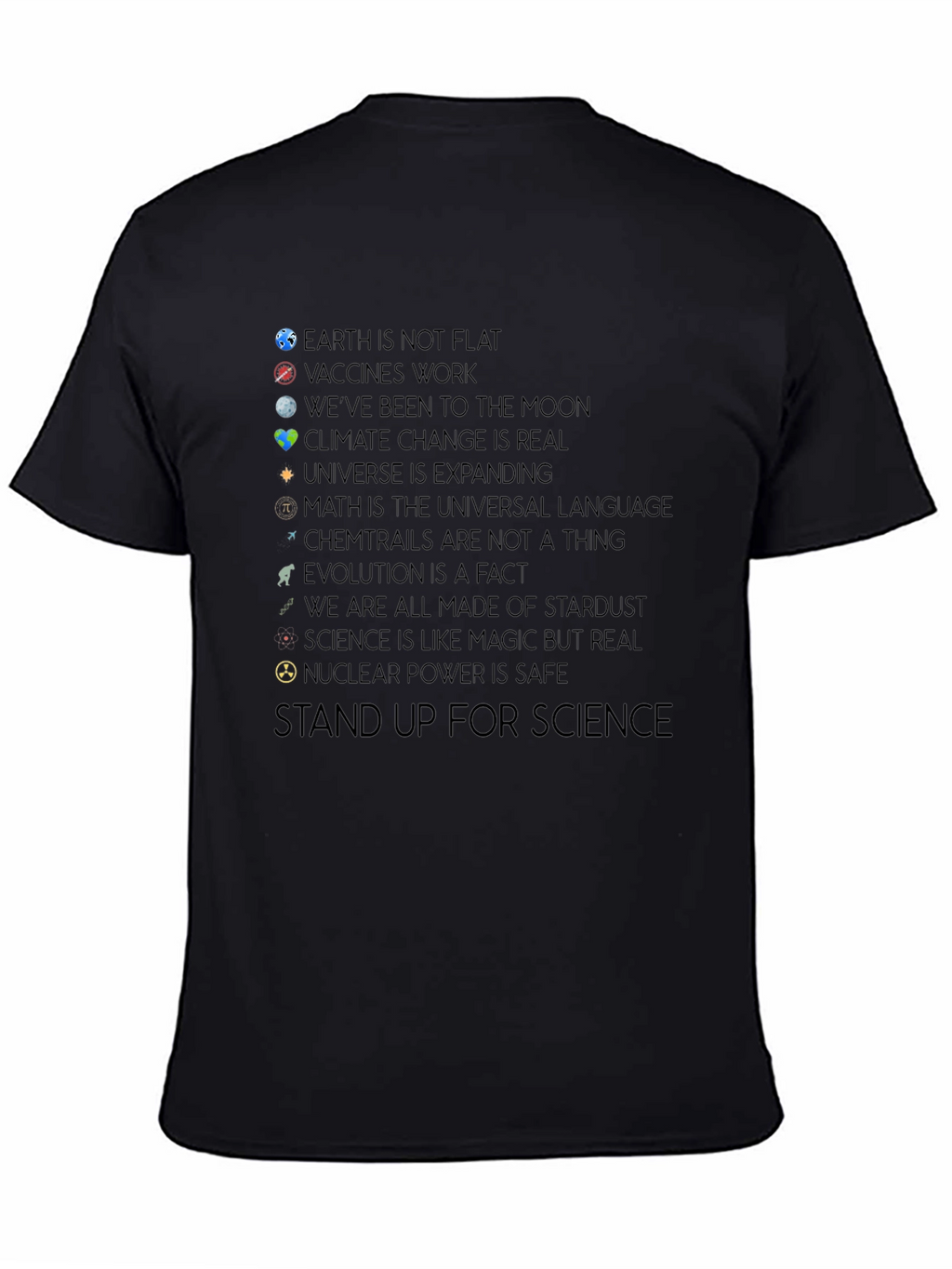 Science Facts T-Shirt - Stand Up For Science