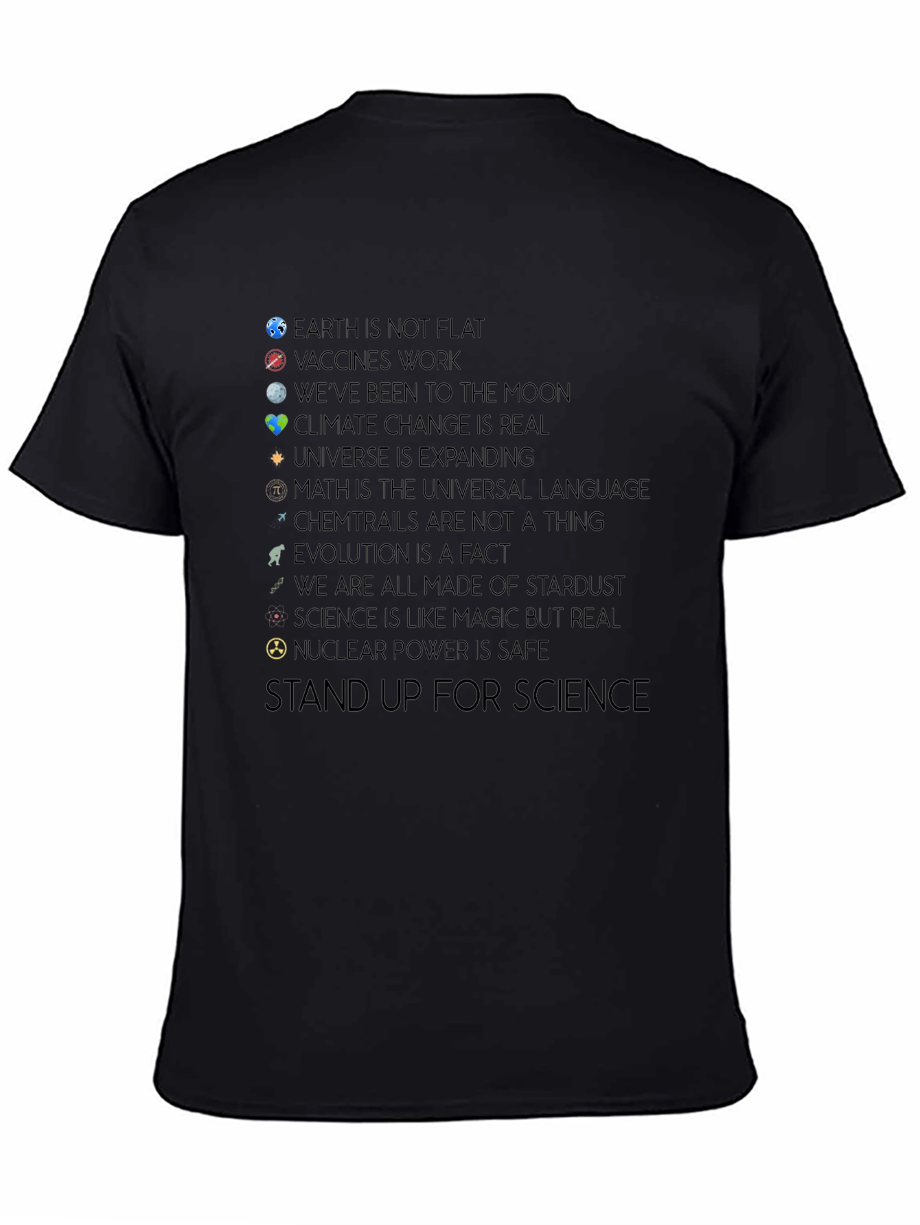 Science Facts T-Shirt - Stand Up For Science