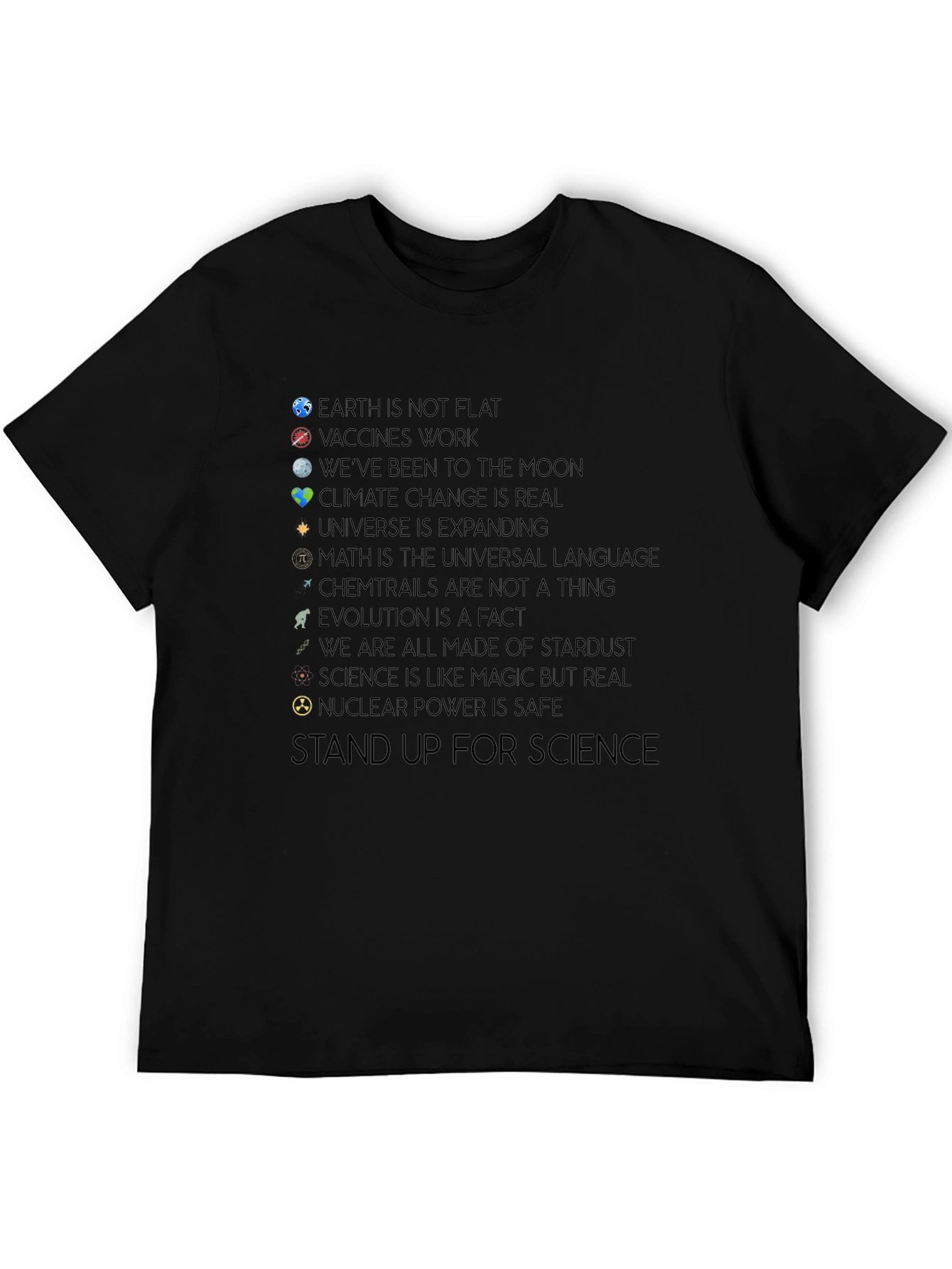Science Facts T-Shirt - Stand Up For Science