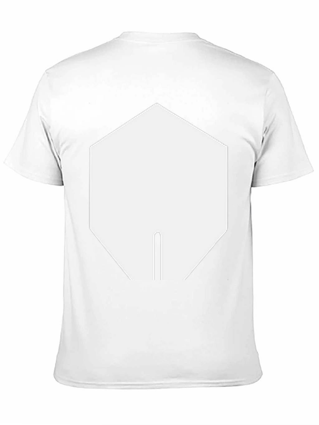 Geometric Graphic Tee - Black