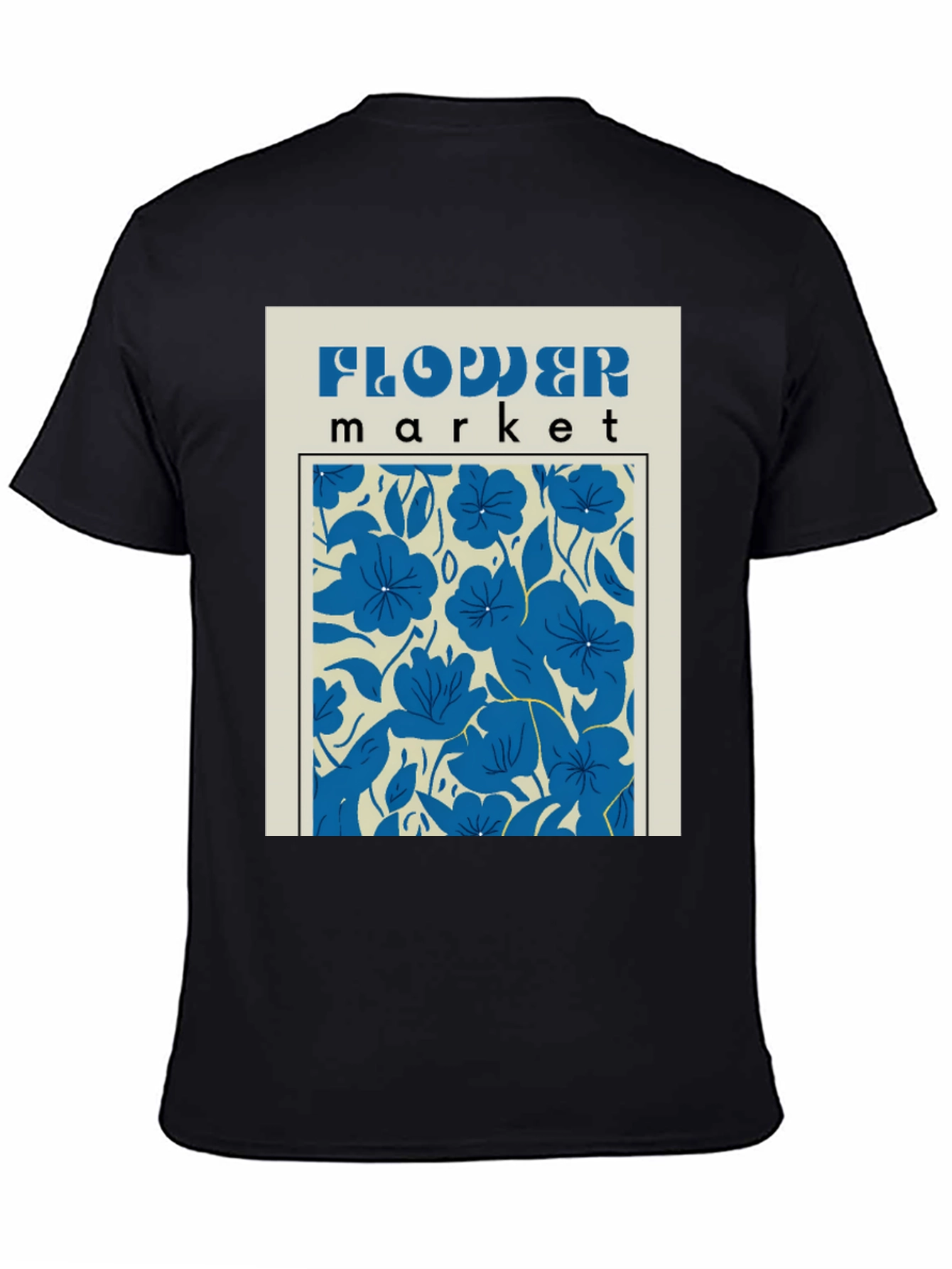 Flower Market Graphic T-Shirt - Modern Floral Tee