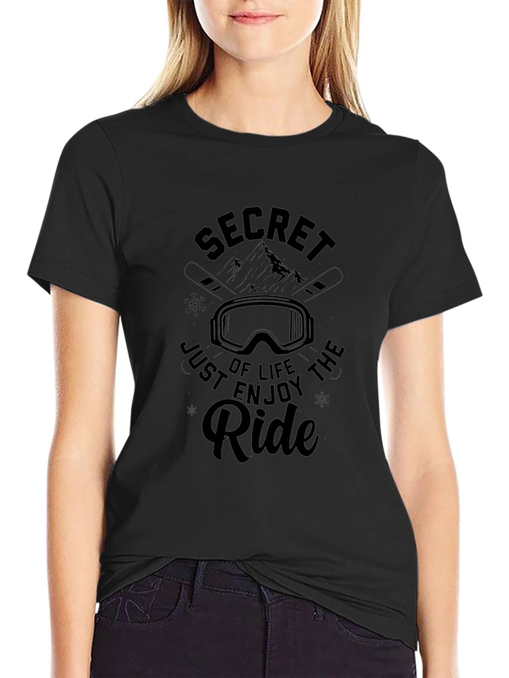 Secret of Life Enjoy the Ride Graphic T-Shirt