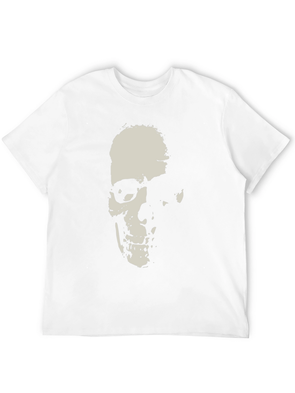 Grim Reaper Skull Graphic Black T-Shirt