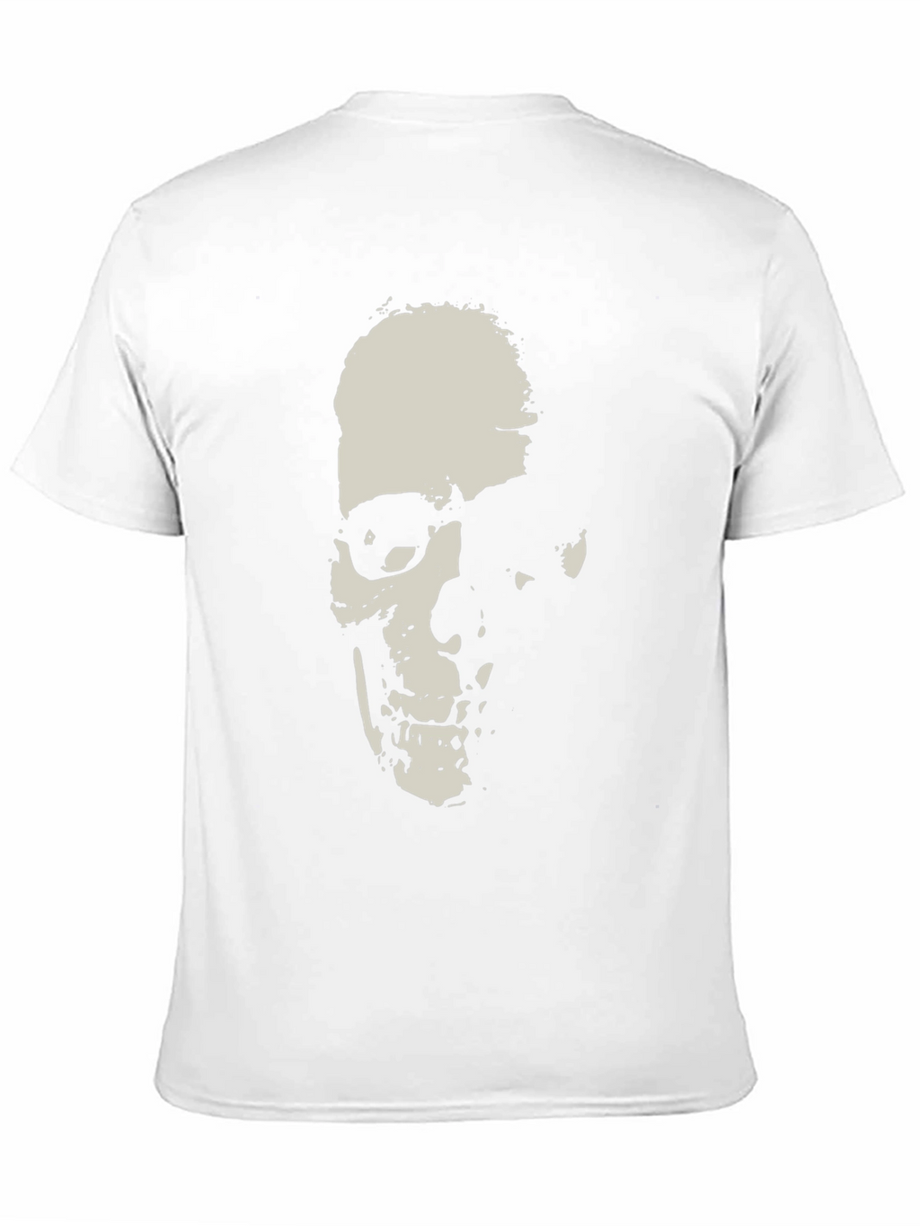 Grim Reaper Skull Graphic Black T-Shirt