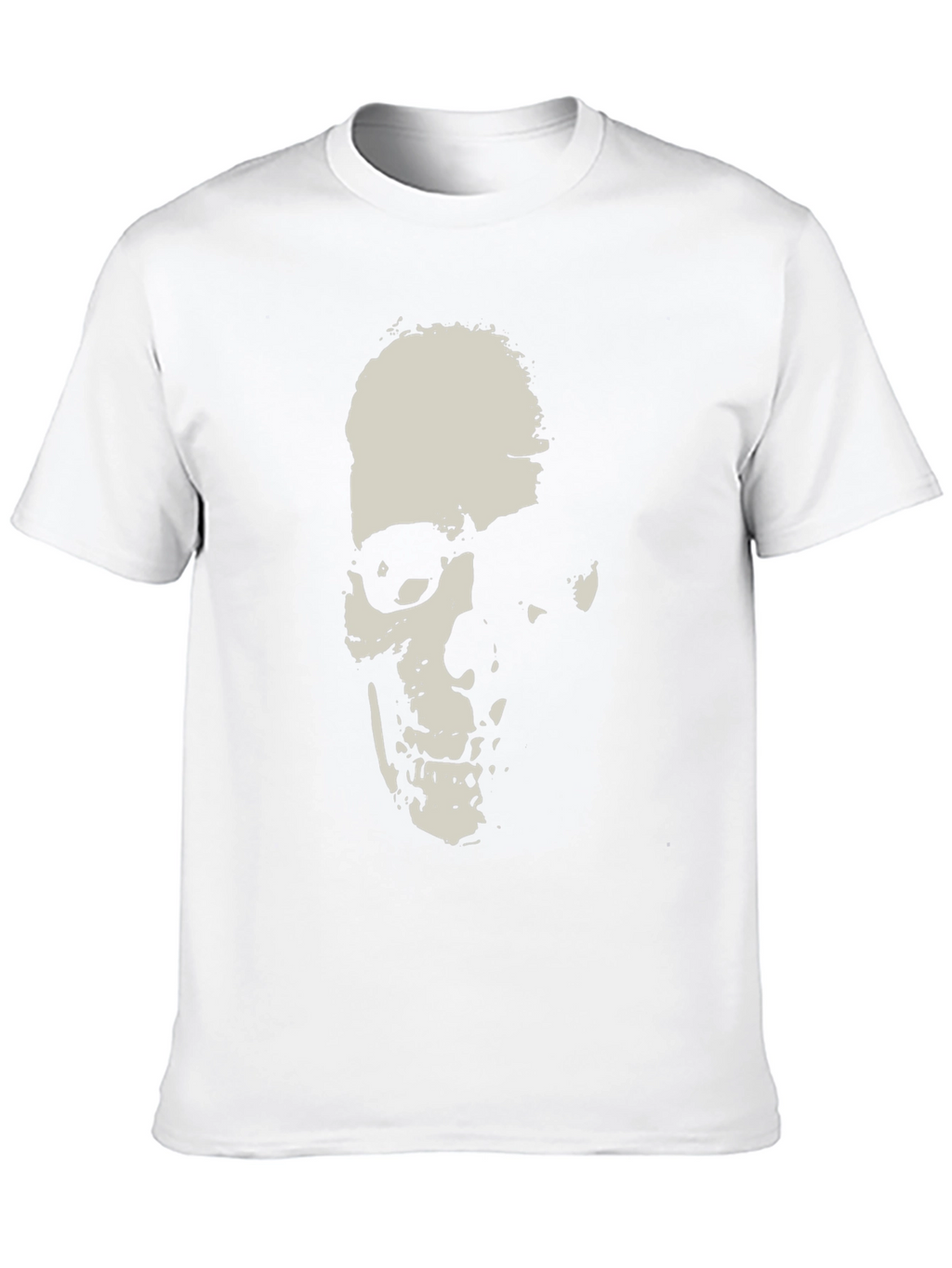 Grim Reaper Skull Graphic Black T-Shirt