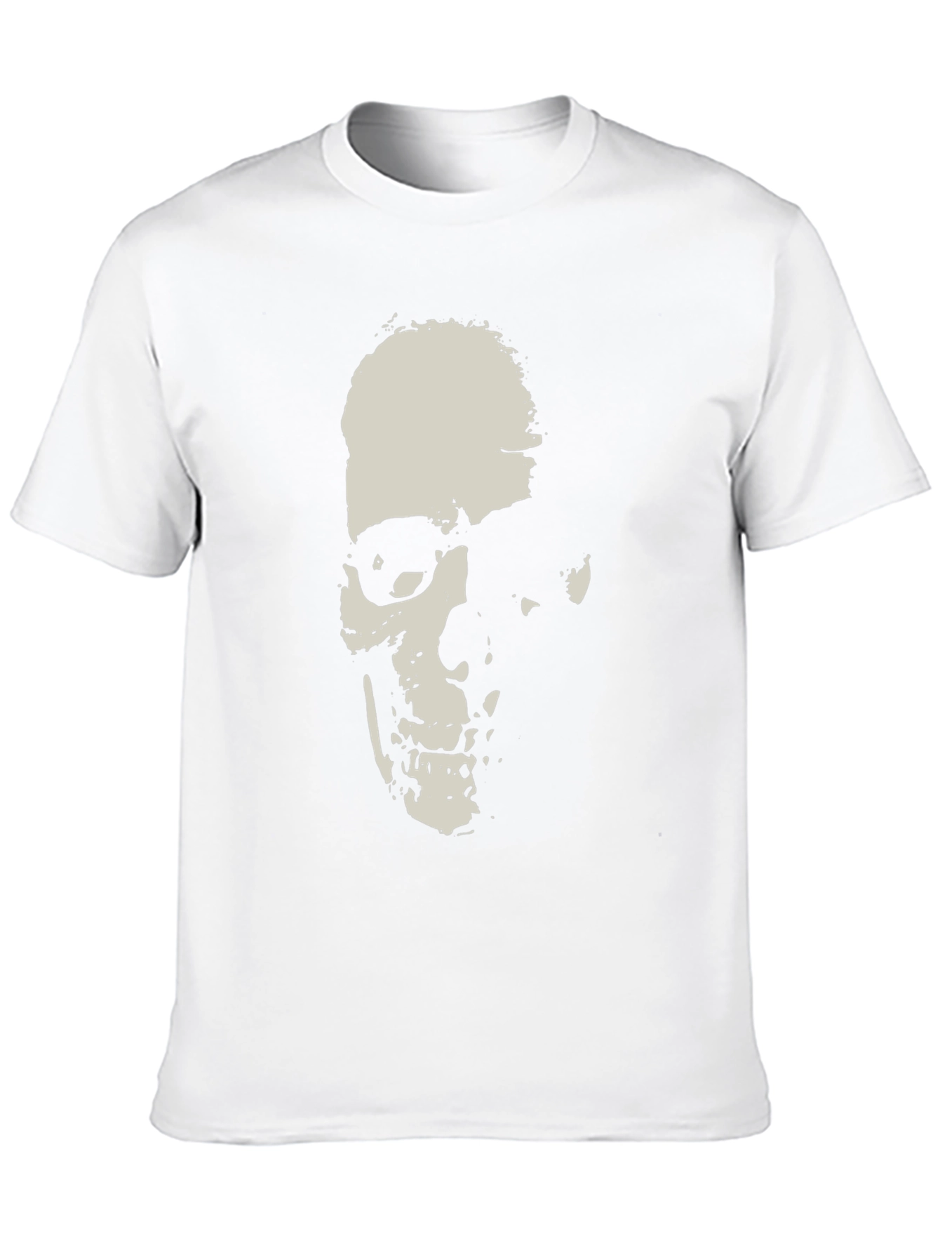 Grim Reaper Skull Graphic Black T-Shirt