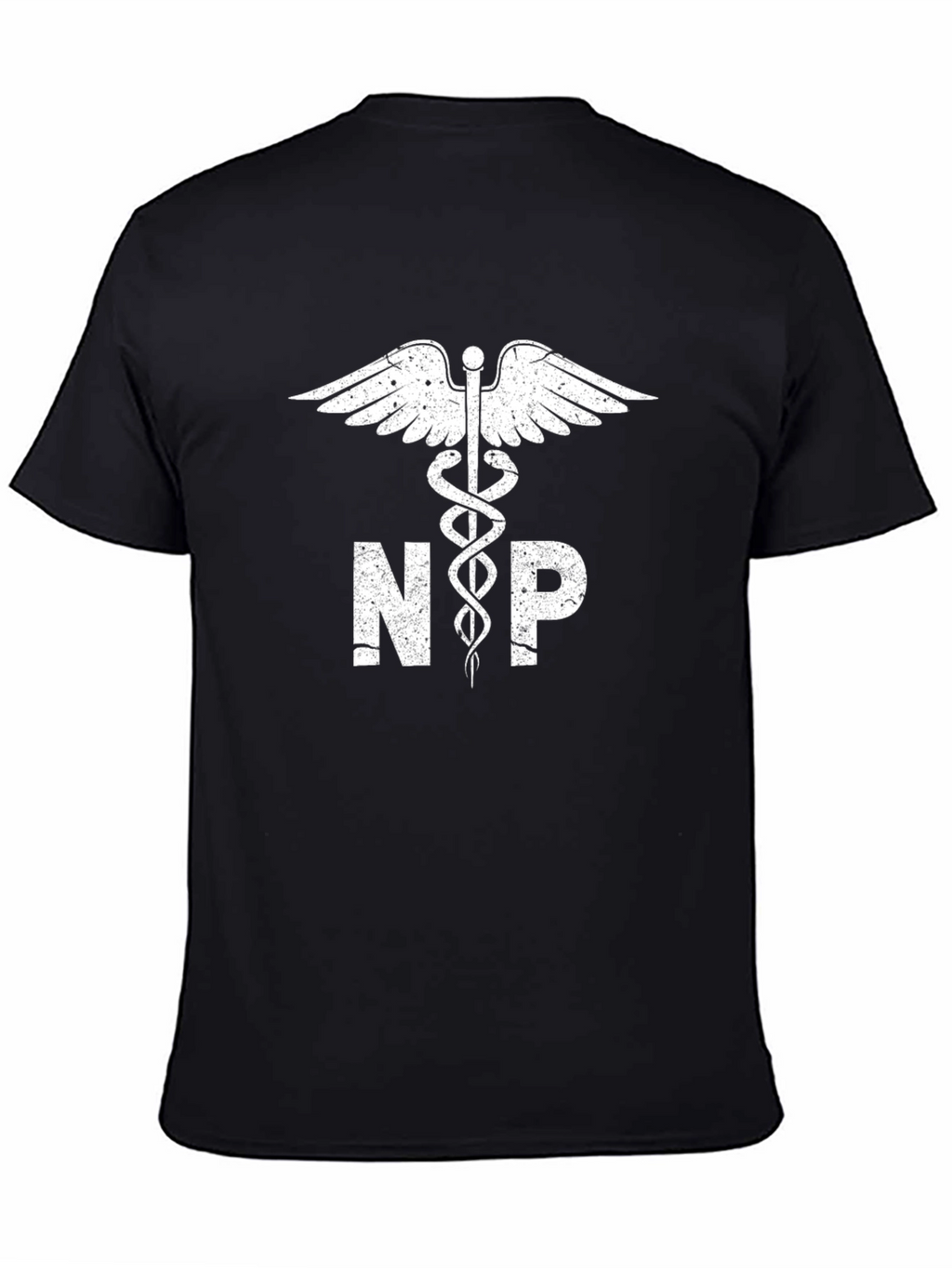 Nurse Practitioner Symbol T-Shirt - Black