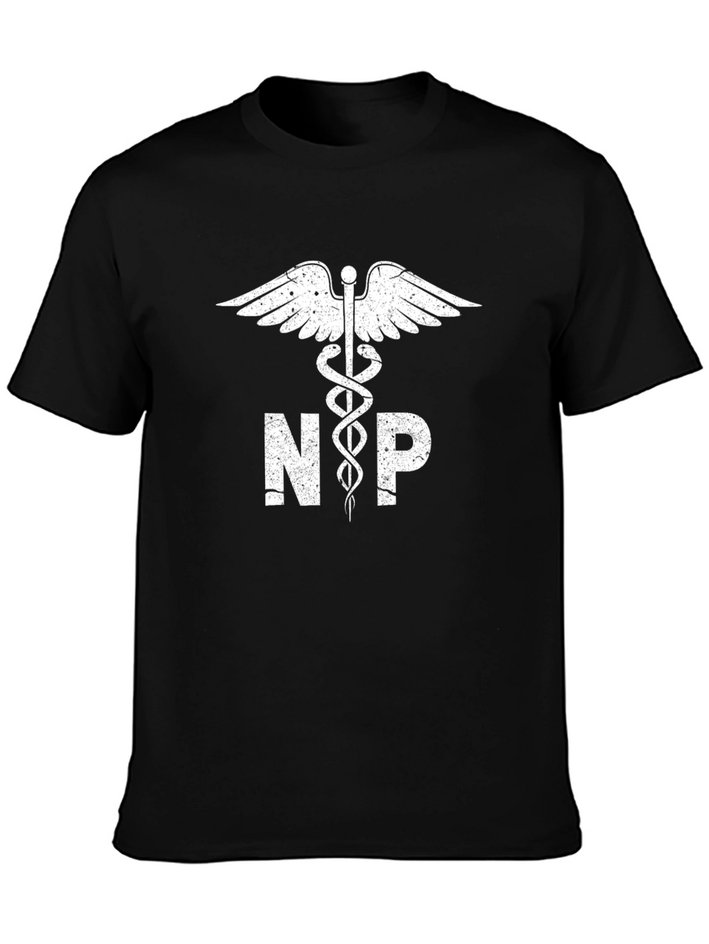 Nurse Practitioner Symbol T-Shirt - Black
