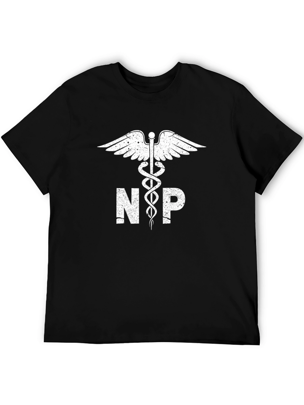 Nurse Practitioner Symbol T-Shirt - Black