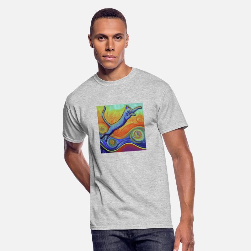 Jumping Cat Painting