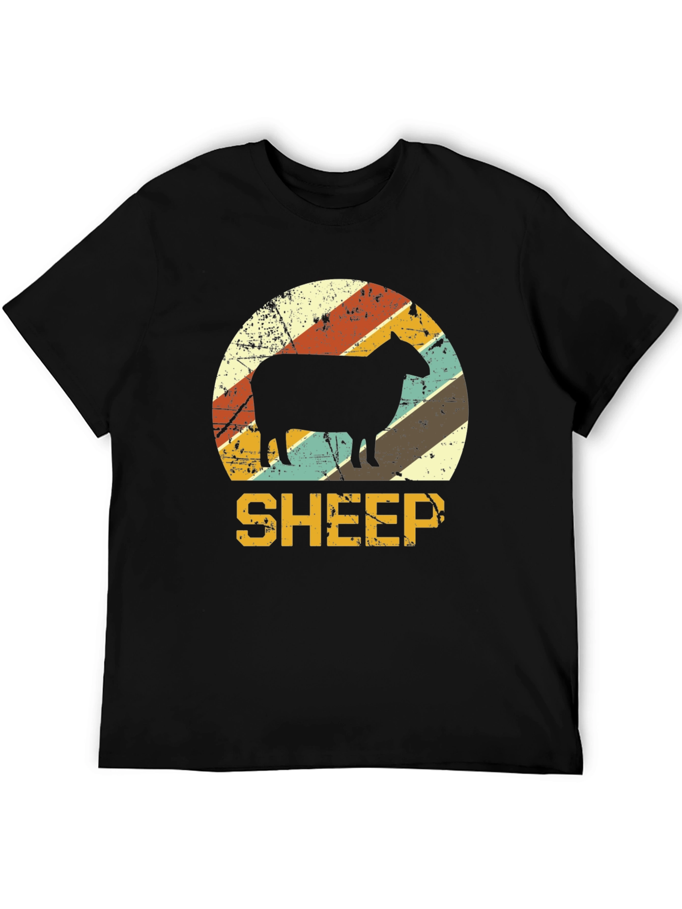 Vintage Sheep T-Shirt - Retro Graphic Tee