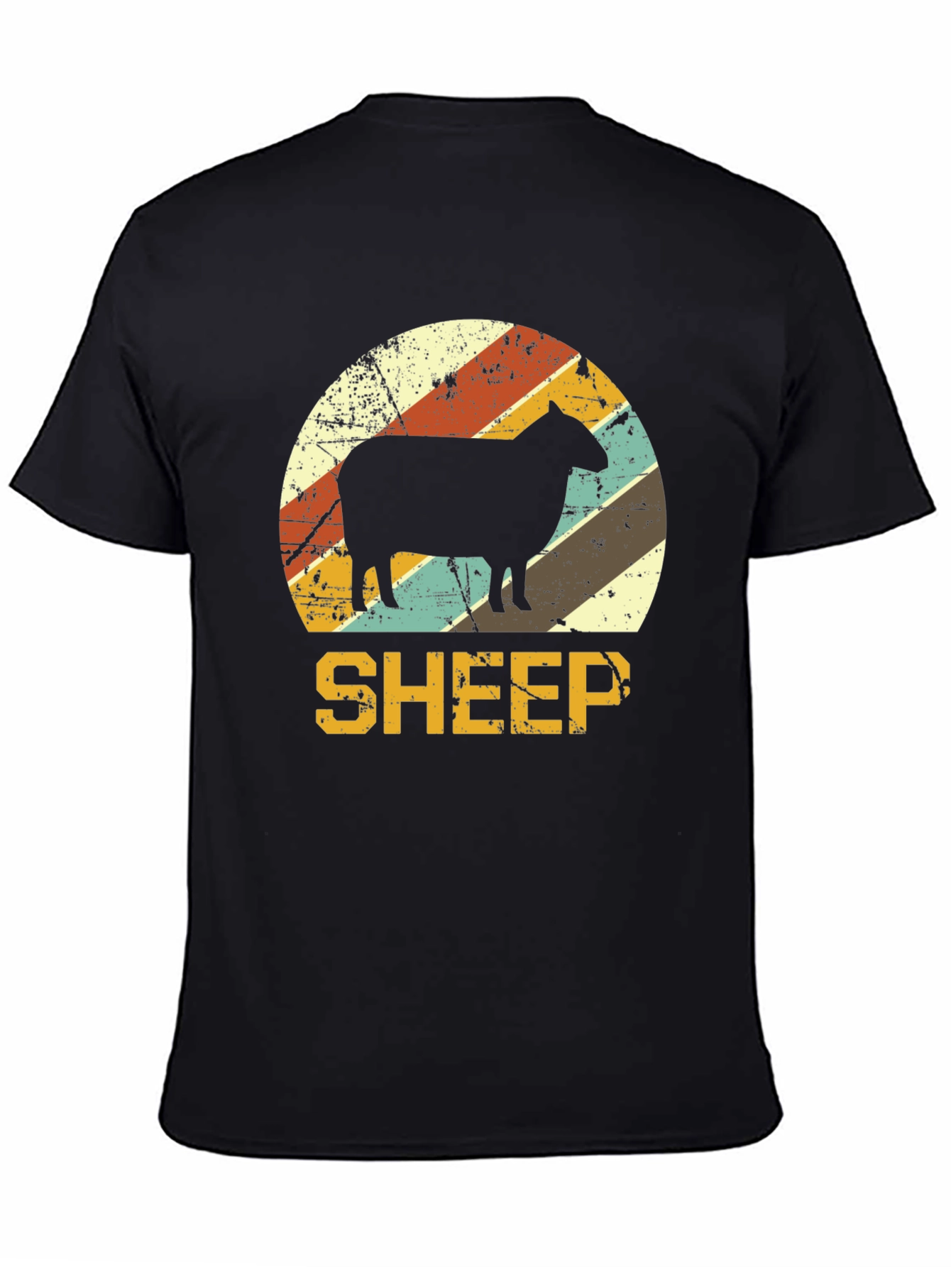 Vintage Sheep T-Shirt - Retro Graphic Tee