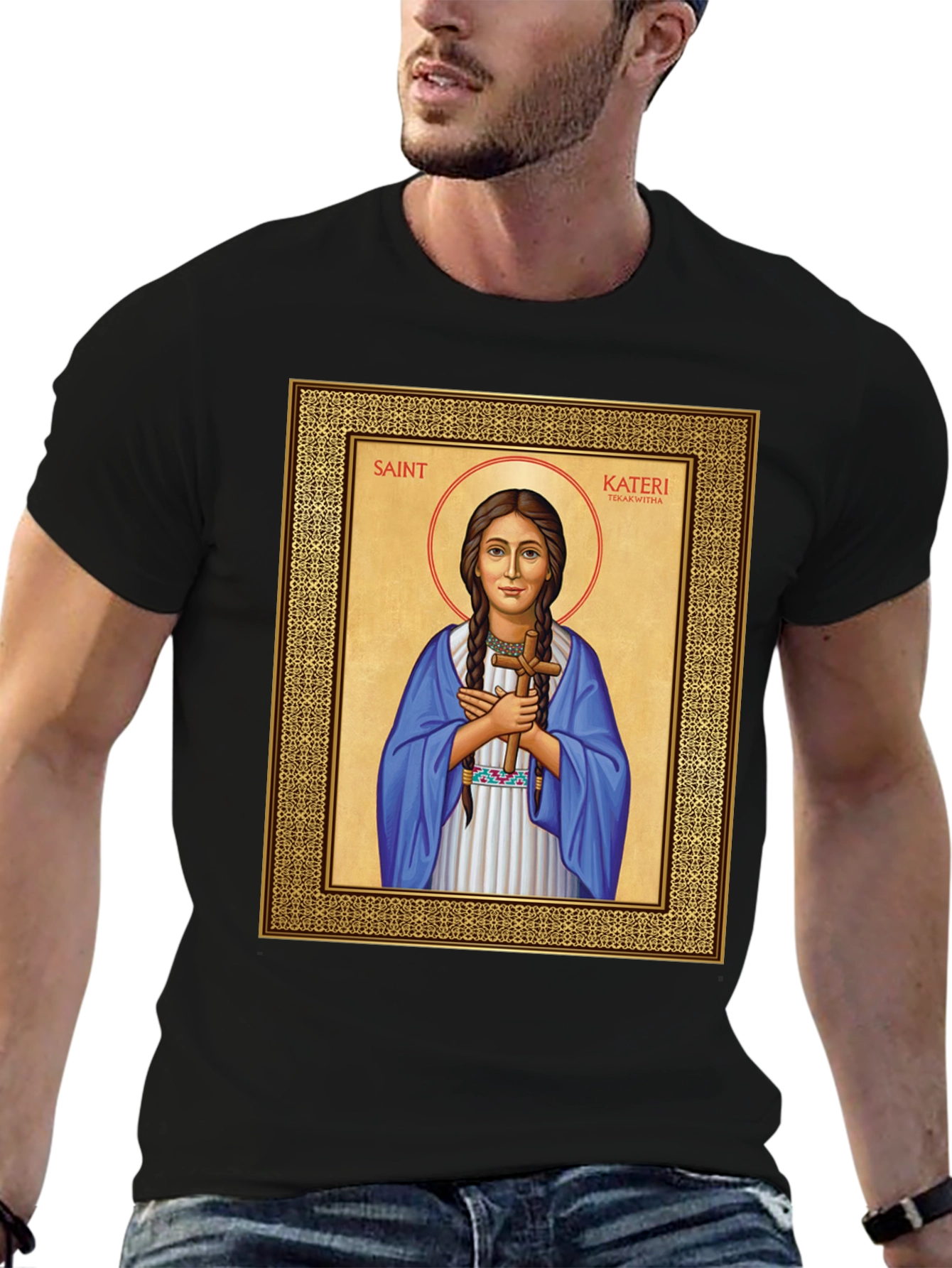 Saint Kateri Tekakwitha T-Shirt