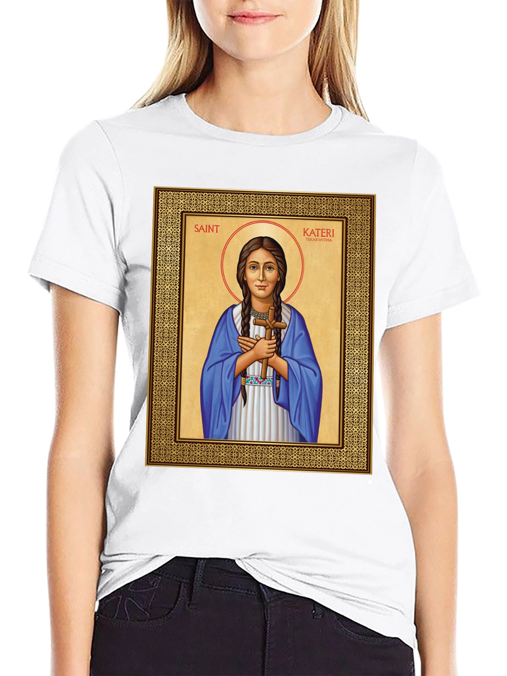 Saint Kateri Tekakwitha T-Shirt