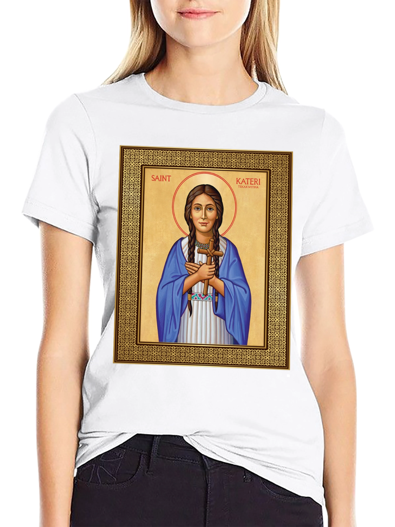 Saint Kateri Tekakwitha T-Shirt