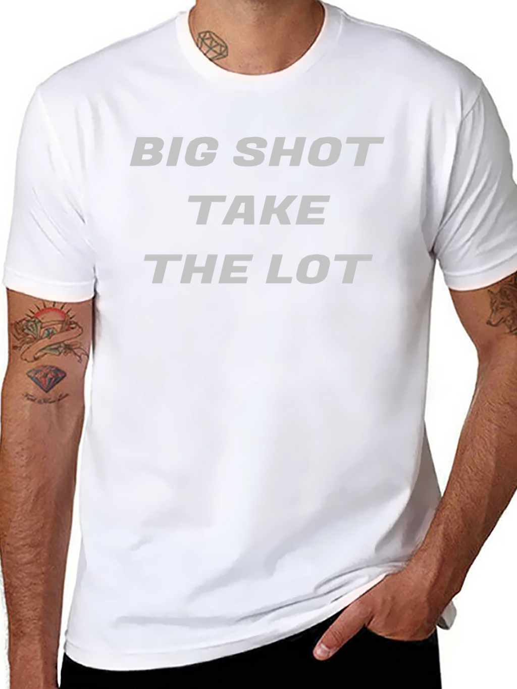 Big Shot Take the Lot Black T-Shirt