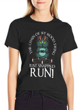 Mood Swing Cat T-Shirt - Run!