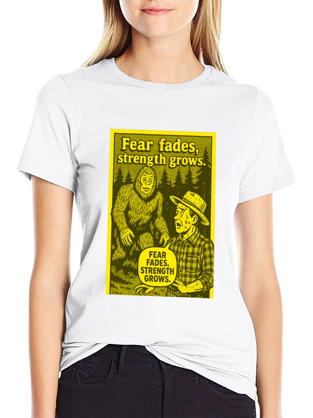 Fear Fades Strength Grows T-Shirt