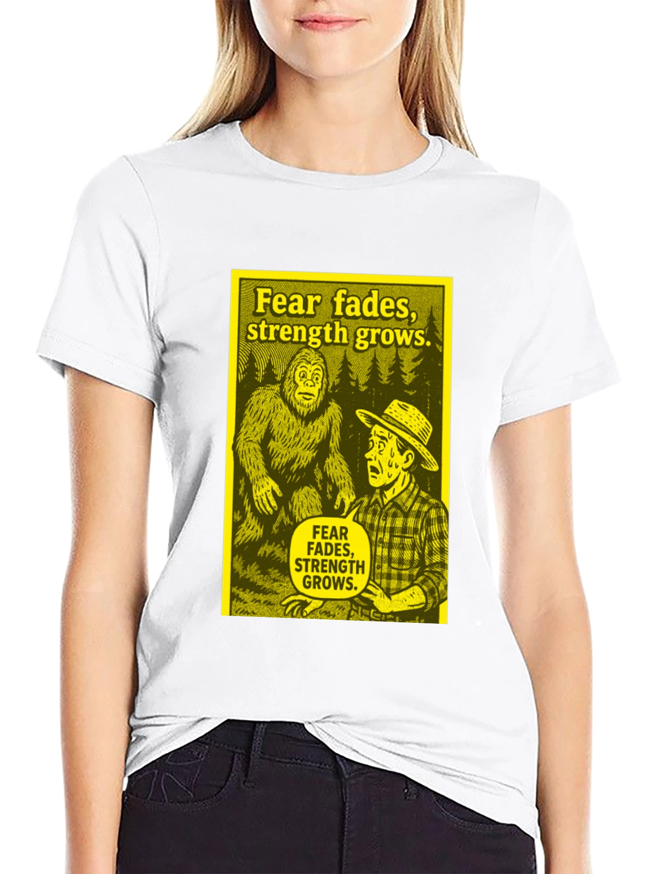 Fear Fades Strength Grows T-Shirt