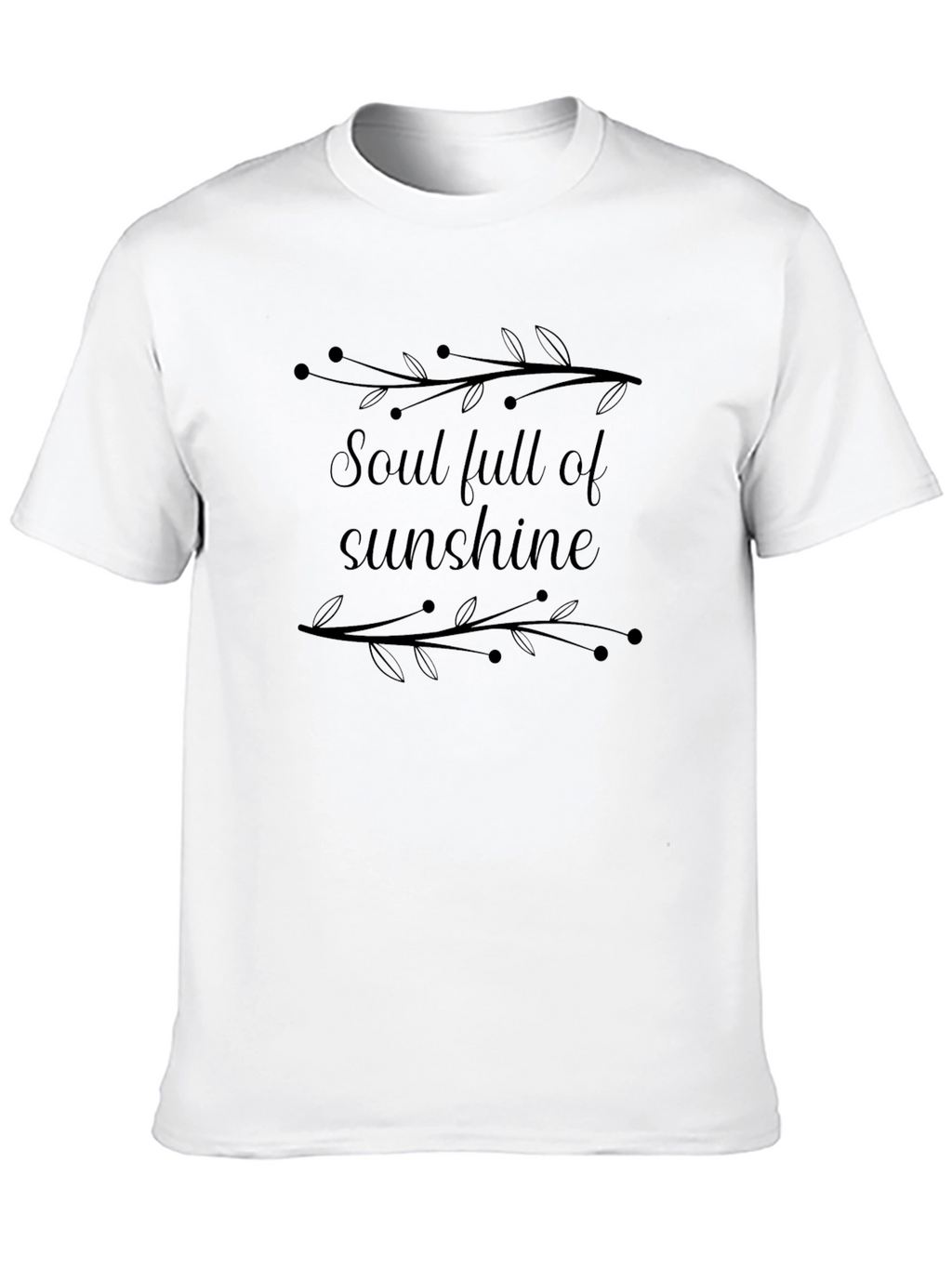 Soul Full of Sunshine Graphic Tee - Black