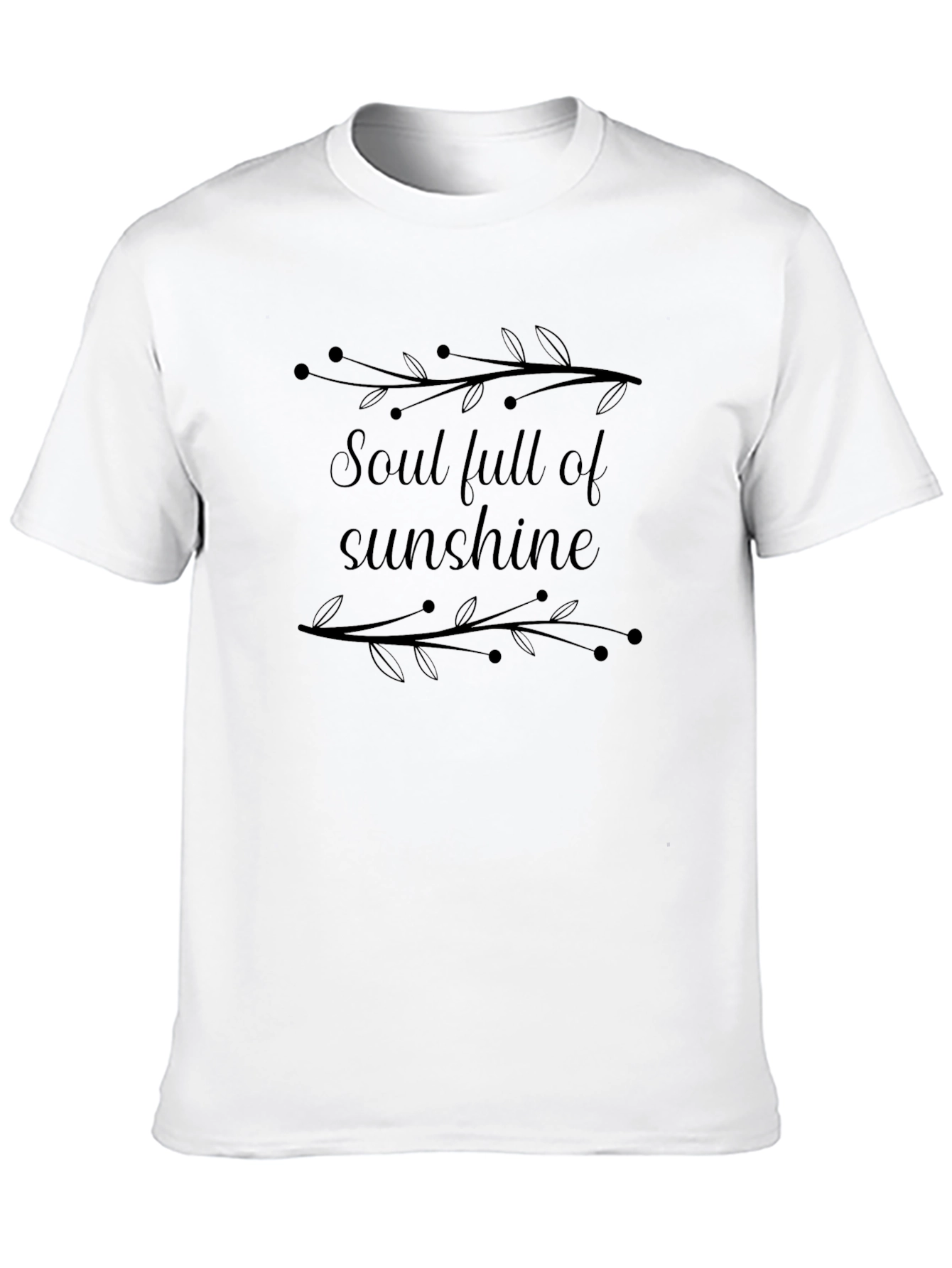 Soul Full of Sunshine Graphic Tee - Black