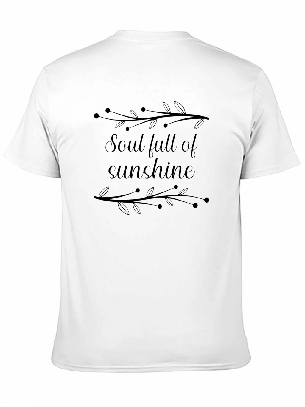 Soul Full of Sunshine Graphic Tee - Black