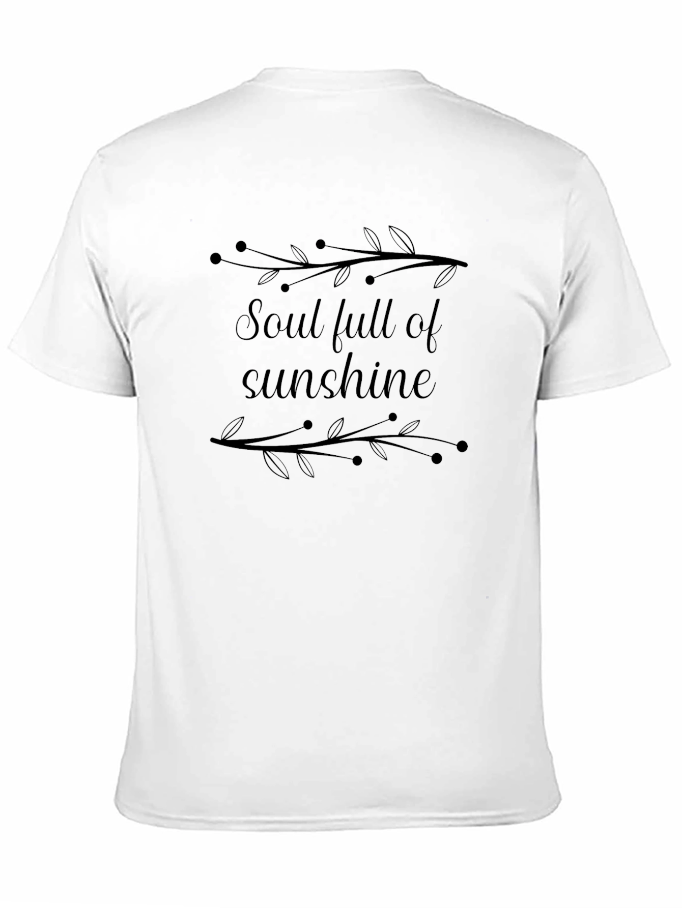 Soul Full of Sunshine Graphic Tee - Black