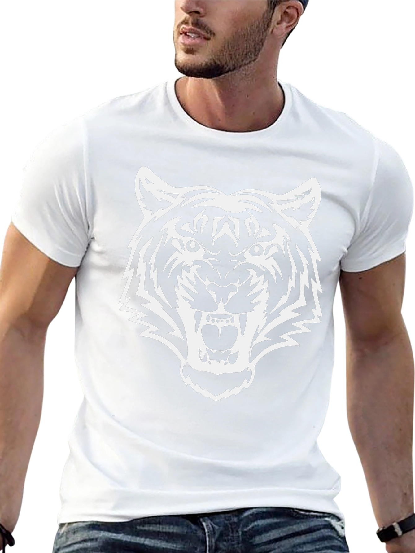 Black Tiger Graphic Tee