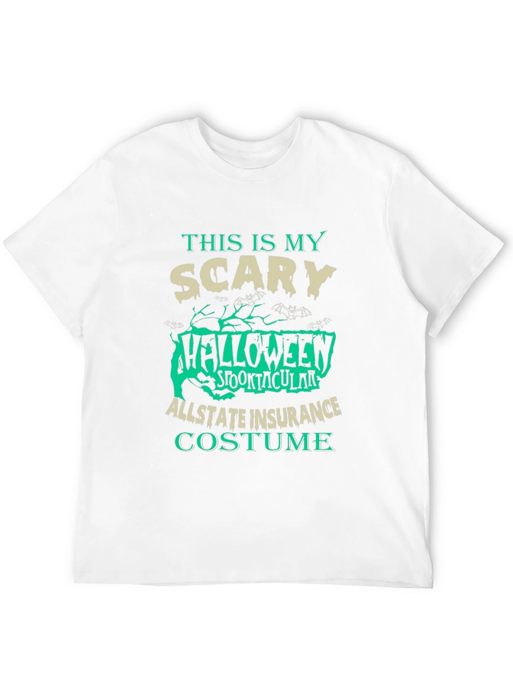Scary Halloween Allstate Insurance Costume T-Shirt