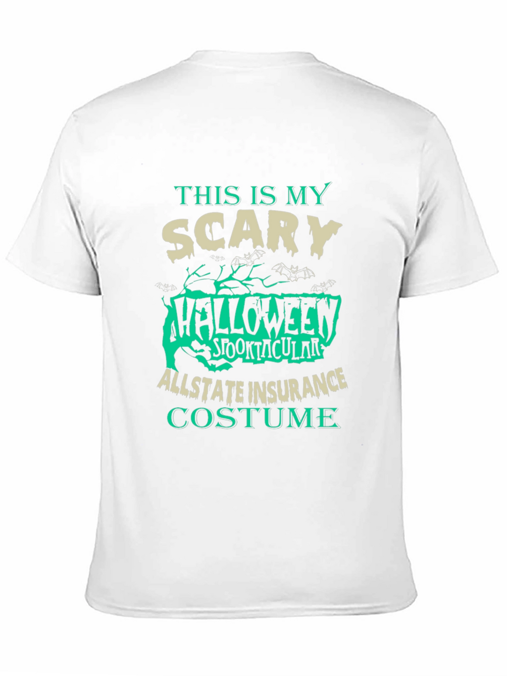Scary Halloween Allstate Insurance Costume T-Shirt